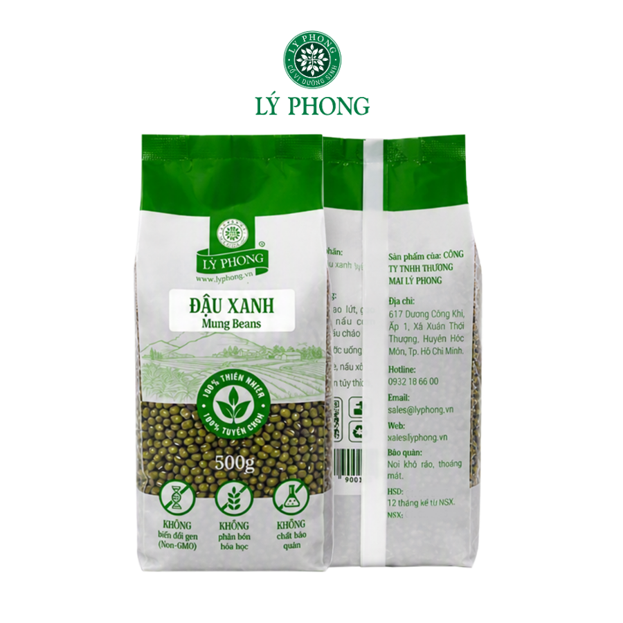 Đậu xanh (Mung Beans) - Túi 500 gram
